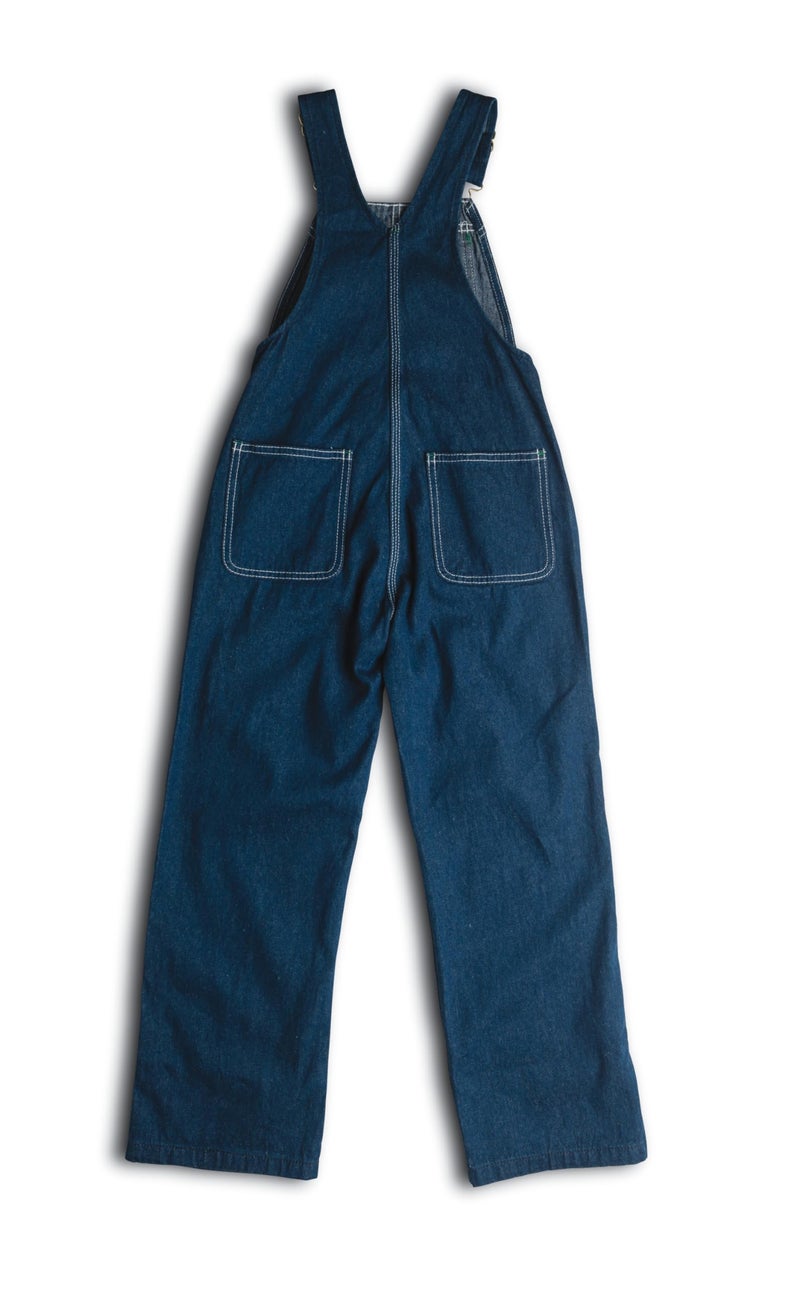 Liberty Youth Denim Bib Overall, Rigid Blue, 8 - Image 4